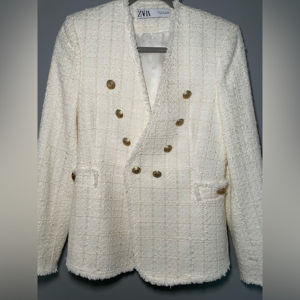 Zara Tweed Blazer
